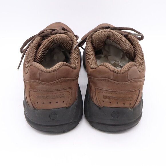 Brooks Addiction Walker Men’s Size 10 Brown Suede Shoes Sneakers Walking Comfort - Picture 3 of 11
